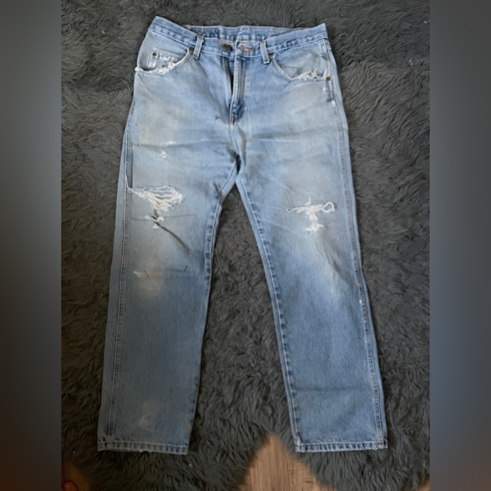 1980/90s VINTAGE WRANGLER JEANS! 33x30